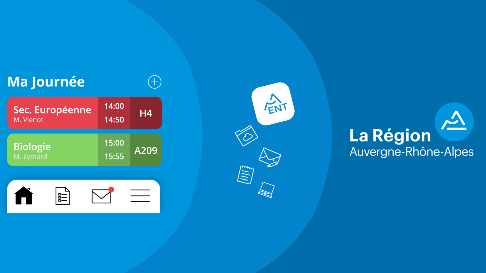 Image couverture de La plateforme numérique des lycéens.